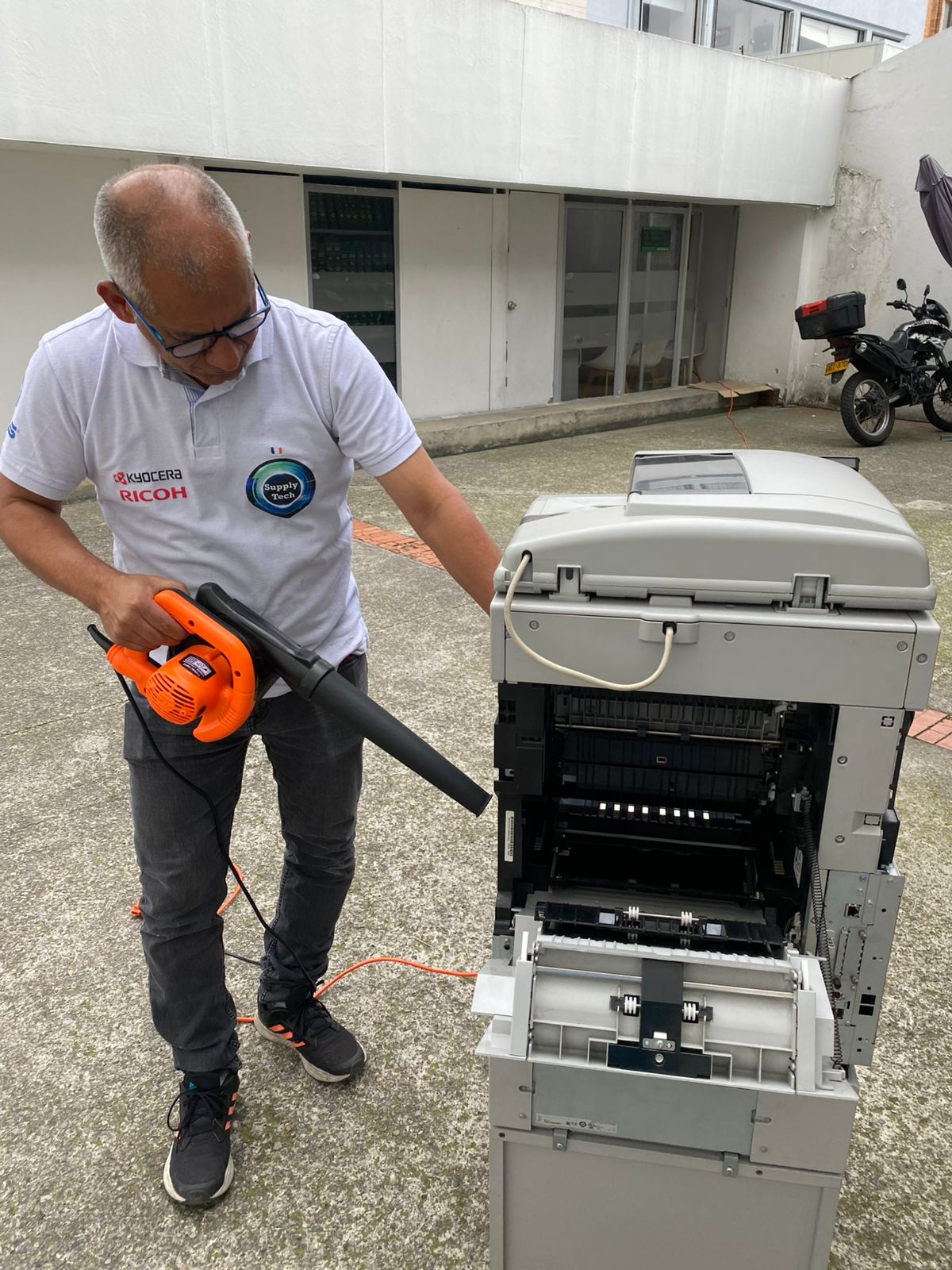 Soporte técnico en sitio